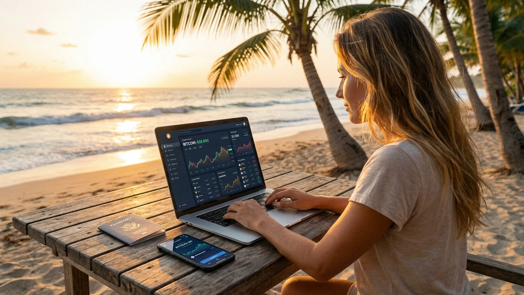 Paraphrase: strategy for Digital Nomad Tax nest egg in the Cryptocurrency Era
